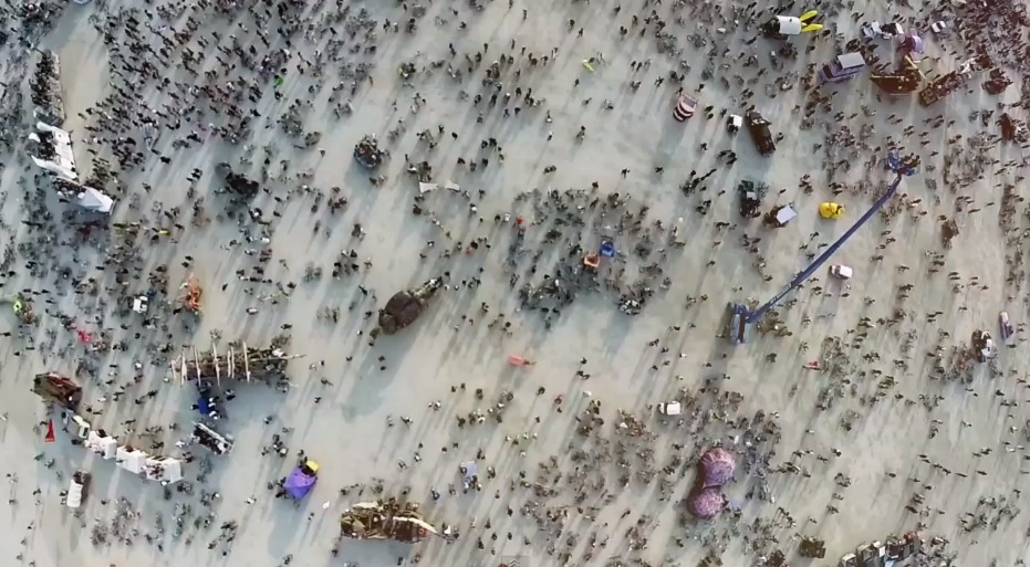 Drone over Burning Man 2014 + Subtraction.com