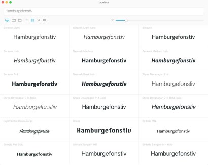 free fonts manager